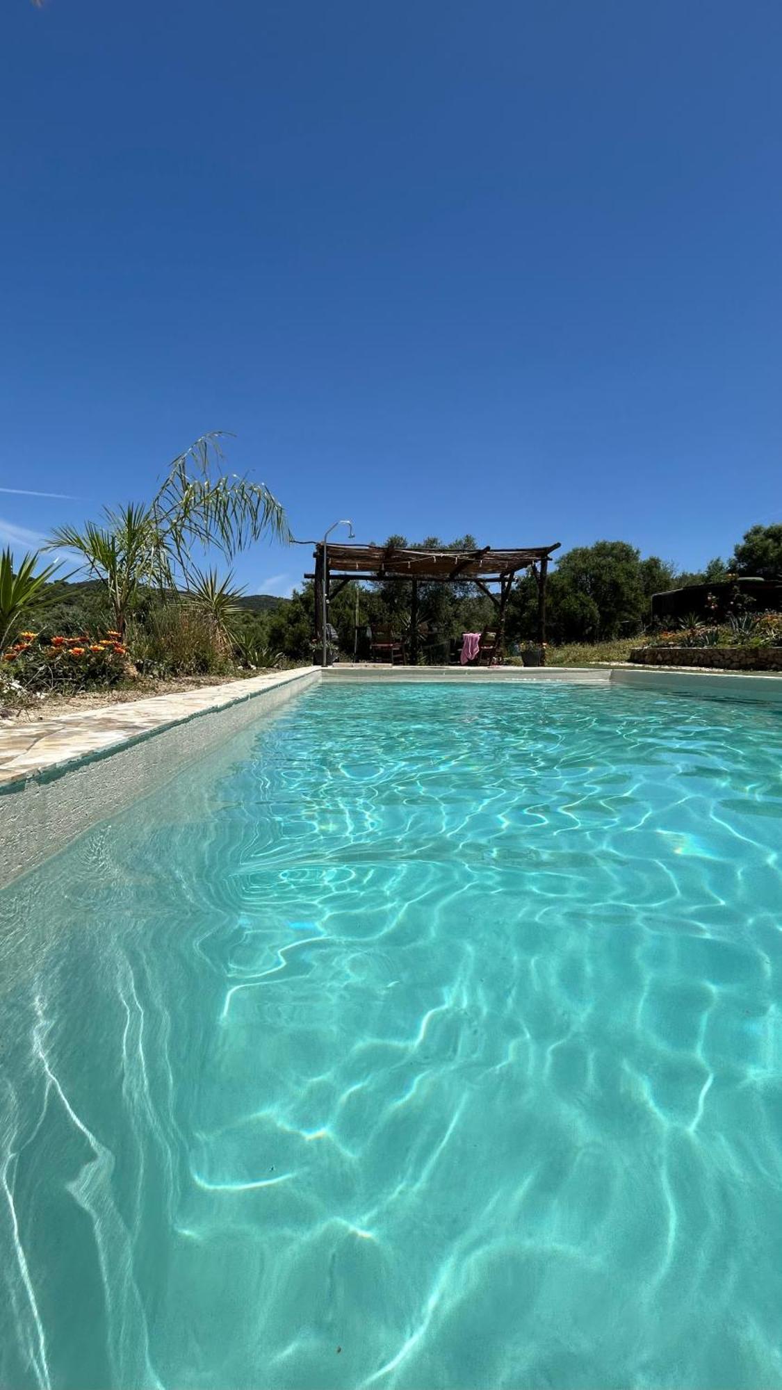 Cabana Rustica En Un Rancho Con Caballos, Prado Del Rey, Andalucia Esterno foto